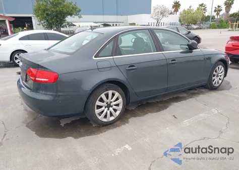 2010 Audi A4 2.0T Premium from USA, damaged, VIN WAUEFAFL5AN008852